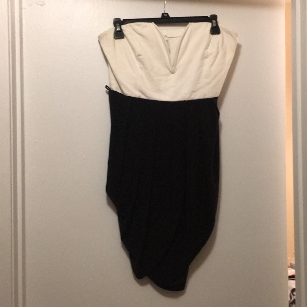 Strapless party dress